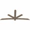 Ekena Millwork Alberta Smooth Timber Gable Bracket, Douglas Fir, 96"W x 44"H x 1 1/2"D x 5 1/2"F, 11/12 Pitch GBW096X44X0206ALB00SDF - alternate 4
